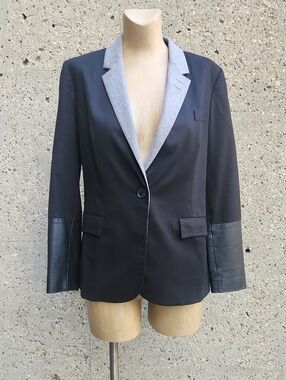 Judith & Charles black wool blazer